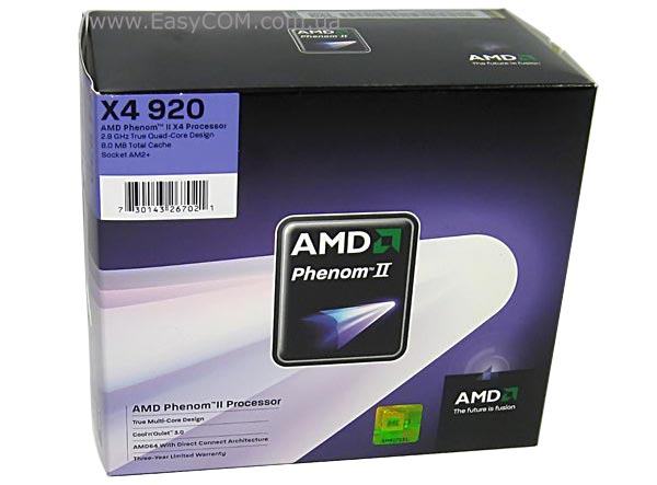 Тестирование AMD Phenom II X4 920